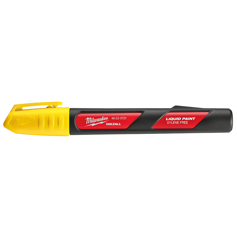 Marker cu vopsea galbenă INKZALL™  Marker cu vopsea galbenă INKZALL™