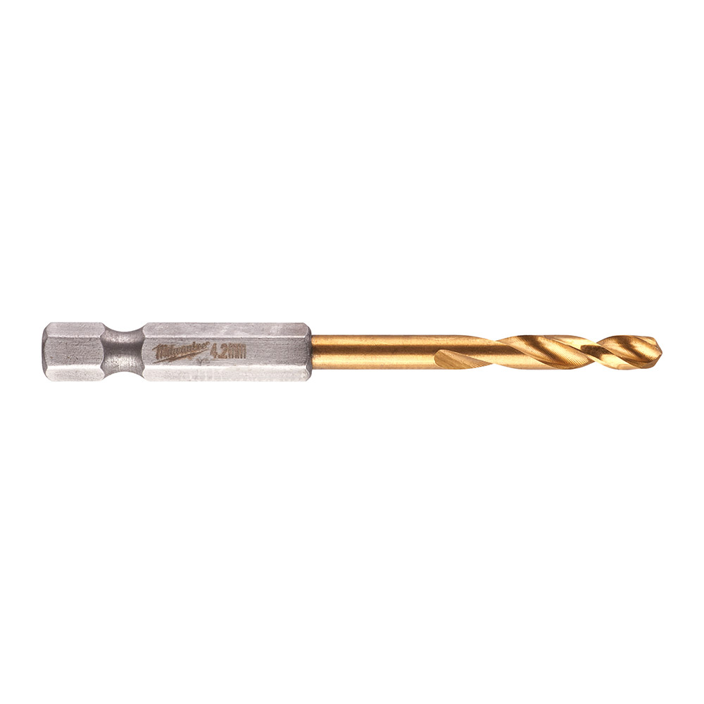 Shockwave HSS-G TiN Red Hex 4.2 mm - 1 pc-en Shockwave HSS-G TiN Red Hex 4.2 mm - 1 pc-en
