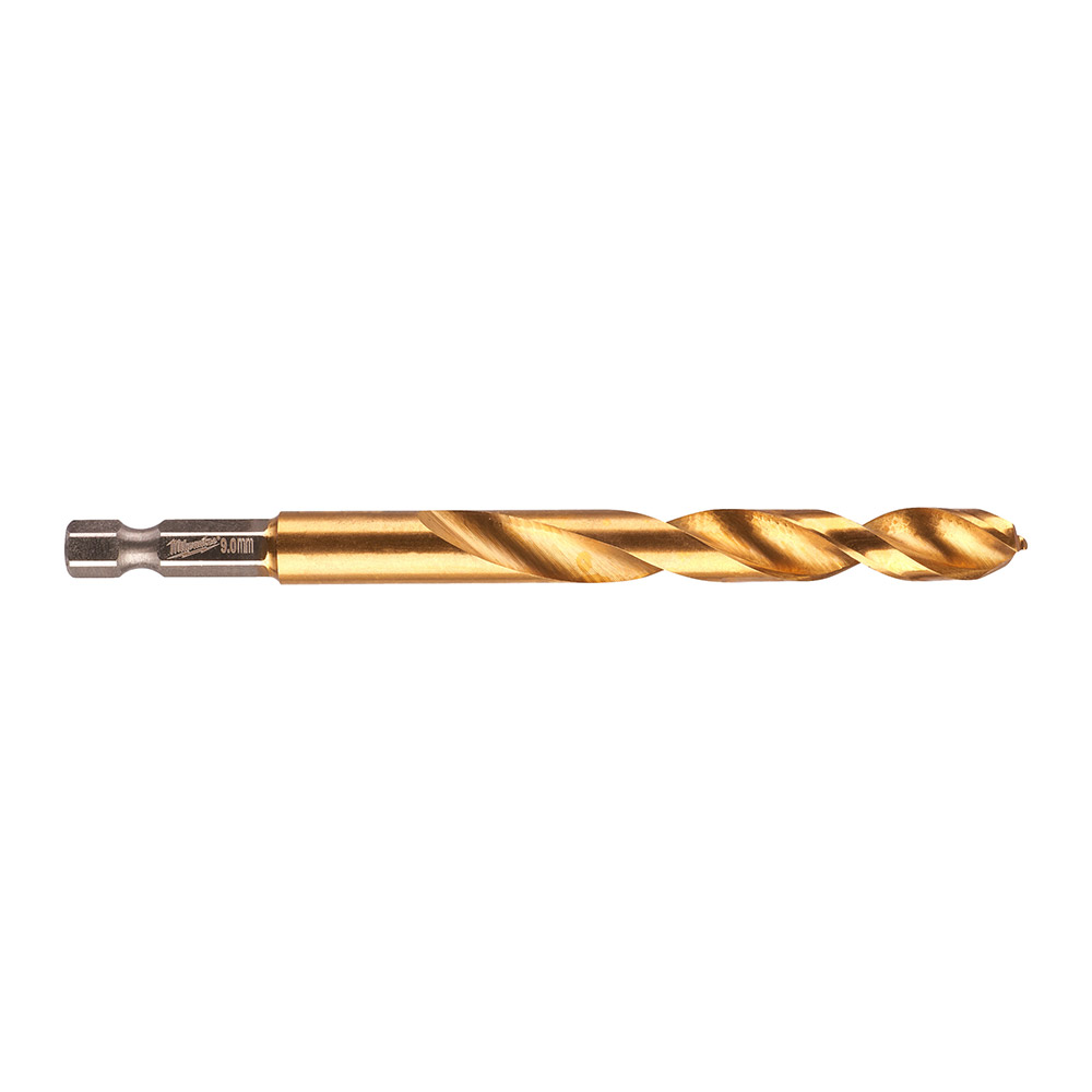 Shockwave HSS-G TiN Red Hex 9 mm - 1 pc-en Shockwave HSS-G TiN Red Hex 9 mm - 1 pc-en