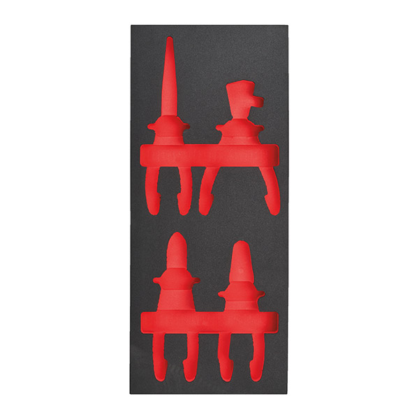 Inserție spumă goală, 4 buc clești VDE