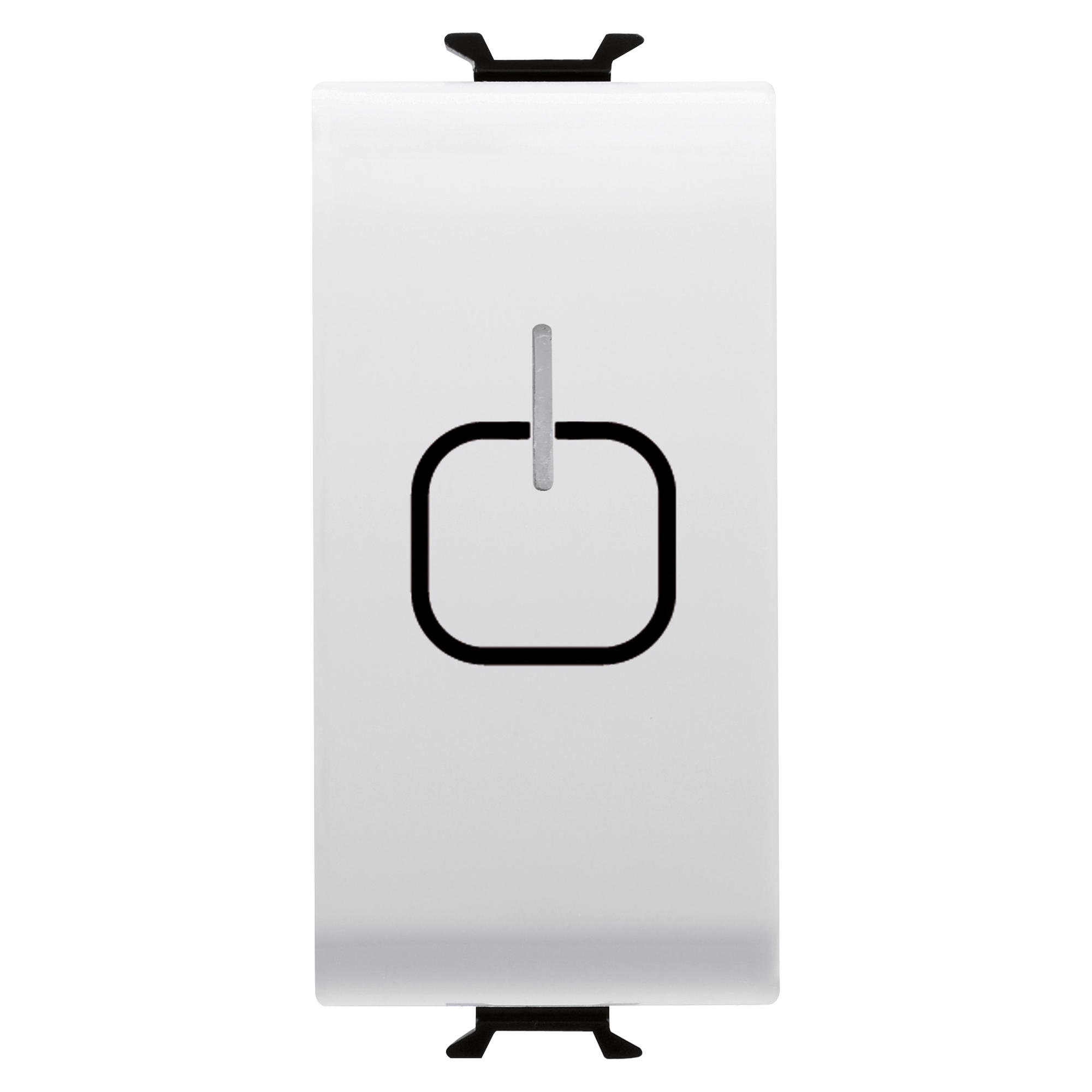 INTRERUPATOR TOUCH, 1 MODUL, ALB, GEWISS CHORUS