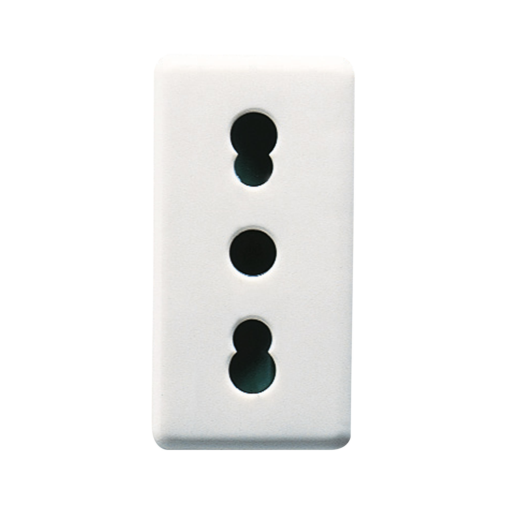 Priza modulara standard italian 1M 2P+E 16A SY/WT, Gewiss System Priza modulara standard italian 1M 2P+E 16A SY/WT, Gewiss System
