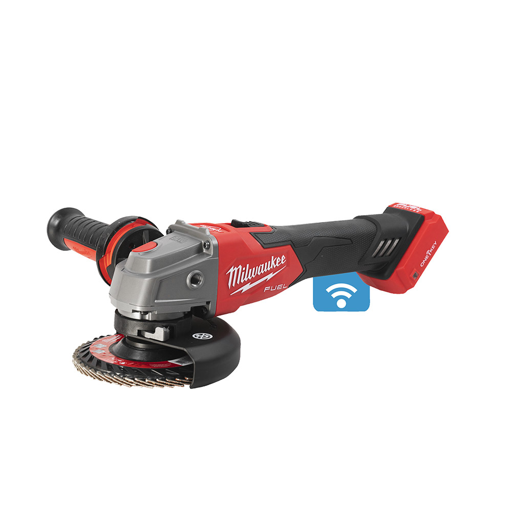 Polizor unghiular 125 mm cu frânare și comutator culisant M18 FUEL™ ONE-KEY™ Polizor unghiular 125 mm cu frânare și comutator culisant M18 FUEL™ ONE-KEY™