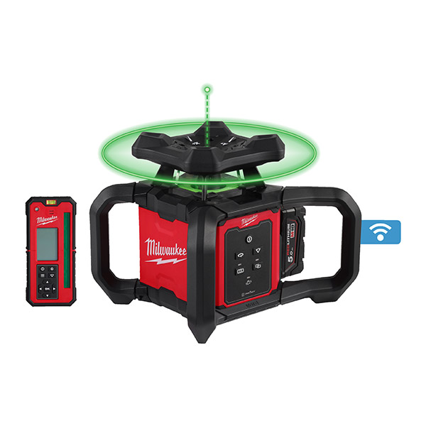 Nivelă laser verde rotativă, orizontală și verticală M18™ 300 m cu ONE-KEY™