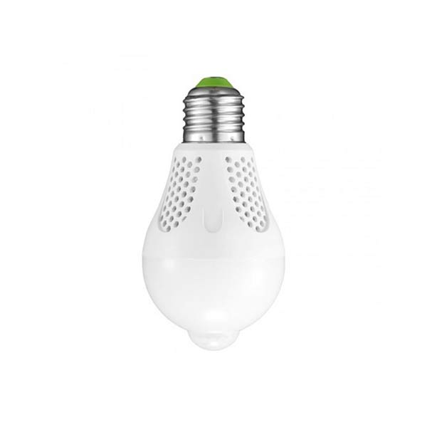 Bec LED cu senzor de miscare 360 grade, 7W, E27, 4000K, lumina neutra