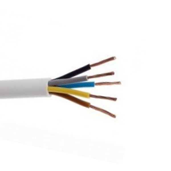 Cablu A05VV-F 5 G 6, alb Cablu A05VV-F 5 G 6, alb