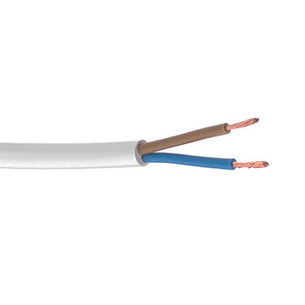 Cablu H05VV-F 2 x 1.5, alb Cablu H05VV-F 2 x 1.5, alb