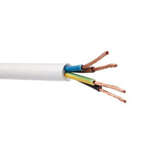 Cablu H05VV-F 4 G 1, alb