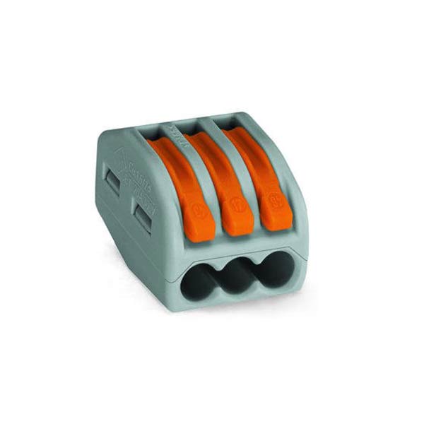 Clema de doza, 3 poli, conductor flexibil sau rigid, 4 mm