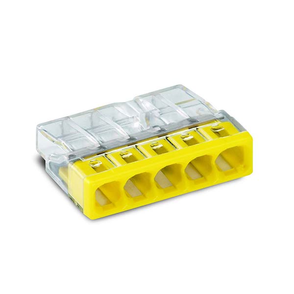 Clema de doza, conductor rigid, 5X2.5MM, transparent Clema de doza, conductor rigid, 5X2.5MM, transparent