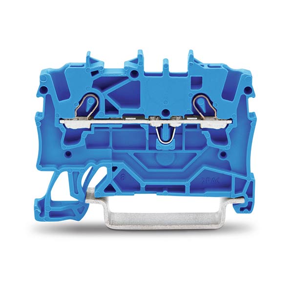 Clema TOPJOB S, 1 intrare/1 iesire 1.5mm, albastru