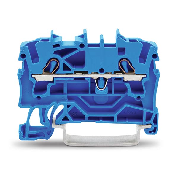 Clema TOPJOBS 1 intrare/1 iesire, 2.5 mm, albastru