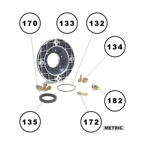 Flansa motor IEC100B5