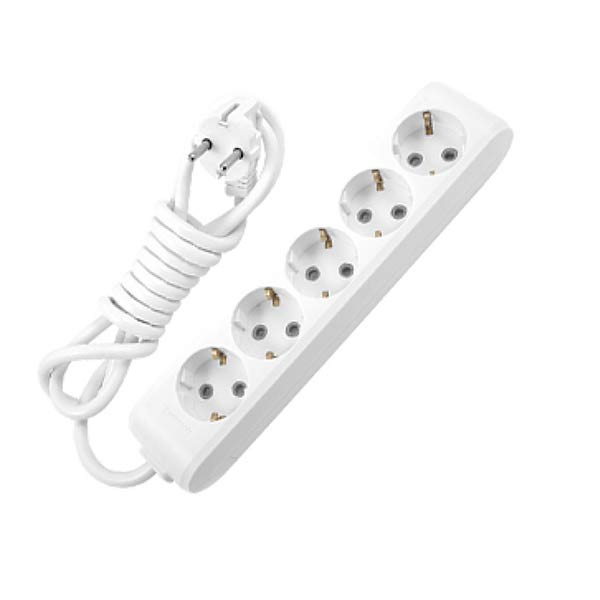 Prelungitor 5 prize, cu cablu de 5m