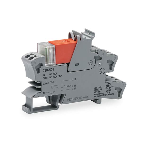 Releu si soclu 1 CO - DC 230 Vac, 1 x 16A, gri Releu si soclu 1 CO - DC 230 Vac, 1 x 16A, gri