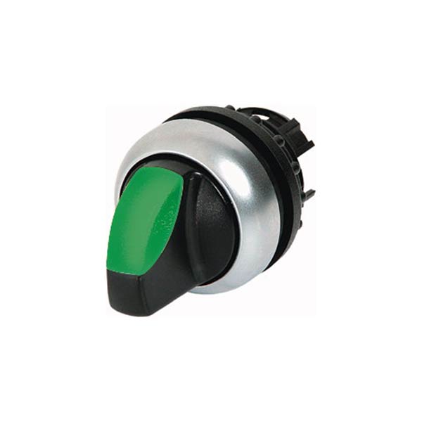 Selector cu retinere, indicator luminos, 2 - M22-WLK-G