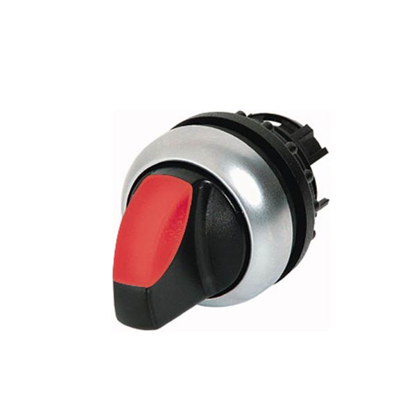 Selector cu retinere, indicator luminos, 2 - M22-WLK-R