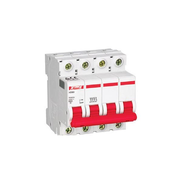 Siguranta automata 4P C 4.5KA, 10A, Himel