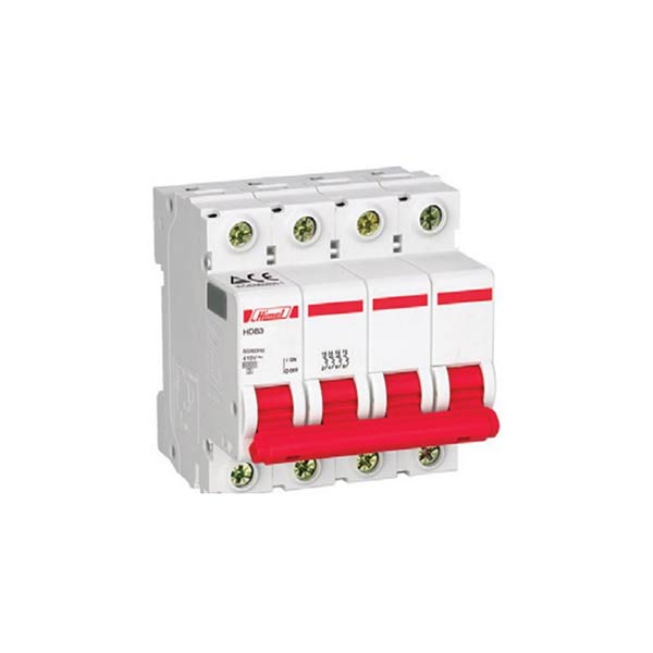 Siguranta automata 4P C 4.5KA, 20A, Himel