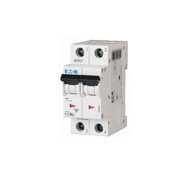 Siguranta automata PL6-C6-2, 6A, 6kA, 2P, Eaton Siguranta automata PL6-C6-2, 6A, 6kA, 2P, Eaton