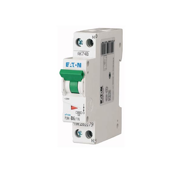 Siguranta automata PLN4-C4-1N, 4A, 1P+N, 4.5kA, Eaton