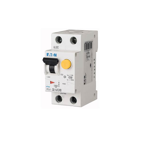 Siguranta diferentiala 1P+N, 10A, PFL4-10-1N-C-003, Eaton