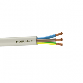 Cablu H05VV-F 3 G 4, alb