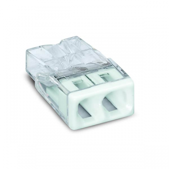 Clema de doza, conductor rigid, 2X2.5MM, transparent