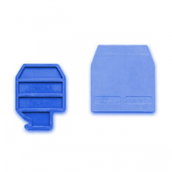 Placa terminala CBC.2-10/PT(EX)I, de la 2.5mm la 10mm, albastru