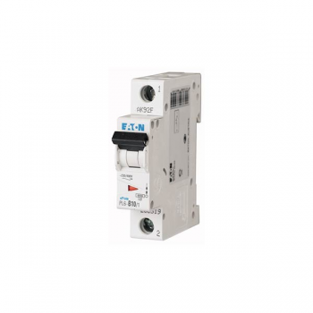 Siguranta automata PL6-C10-1, 10A, 6kA, 1P, Eaton