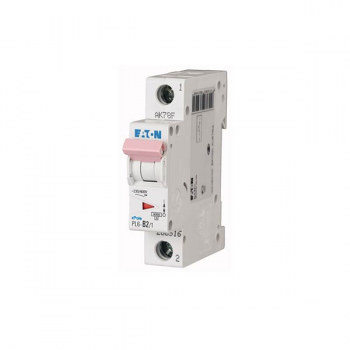 Siguranta automata PL6-C16-1, 16A, 6kA, 1P, Eaton