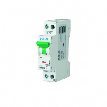 Siguranta automata PLN4-C6-1N, 6A, 1P+N, 4.5kA, Eaton