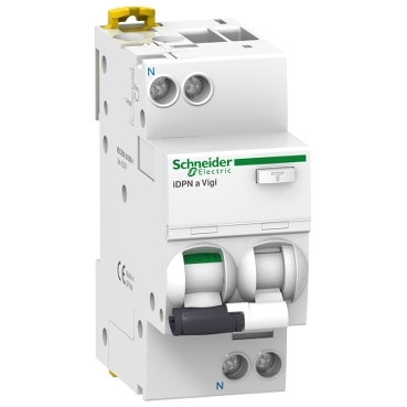 Intreruptor Automat Diferential IDPNA Vigi, 1P + N, 10A, 30mA Clasa Ac Intreruptor Automat Diferential IDPNA Vigi, 1P + N, 10A, 30mA Clasa Ac