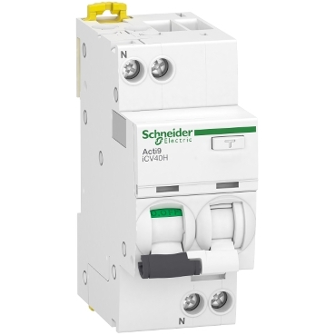 Acti9, ICV40H 1P+N C 20A 10kA 30MA A RCBO Acti9, ICV40H 1P+N C 20A 10kA 30MA A RCBO