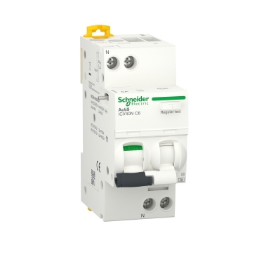 Acti9 ICV40N 1P+N B 16A 10MA A RCBO Acti9 ICV40N 1P+N B 16A 10MA A RCBO