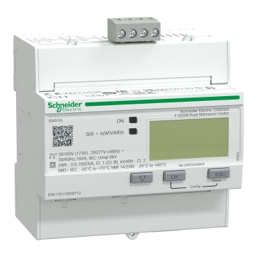 Iem3155 Contor Energie - 63 A - Modbus - 1 Digital I - 1 Digital O - Multi-Tarif