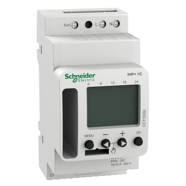 Acti9 IHP+ 1C (24h/7d) SMARTe programmable time switch