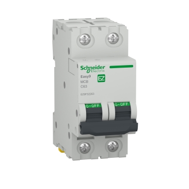 Easy9 Intreruptor automat 2P 4500 A C 63A