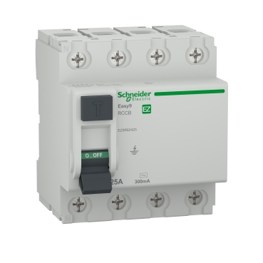 Easy9 Intreruptor diferential 4P AC 300 mA 25A