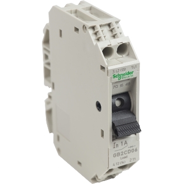 Tesys Gb2 - Intreruptor Termo-Magnetic - 1P + N - 1 A - Id = 14 A