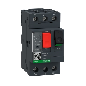 Tesys GV2-intreruptor termo-magnetic - 24 - 32 A - borne cu cleme cu surub Tesys GV2-intreruptor termo-magnetic - 24 - 32 A - borne cu cleme cu surub