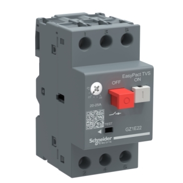 Motor circuit breaker, EasyPact, TVS GZ1E, AC-3, 3P, 13..18A, thermal magnetic detection Motor circuit breaker, EasyPact, TVS GZ1E, AC-3, 3P, 13..18A, thermal magnetic detection