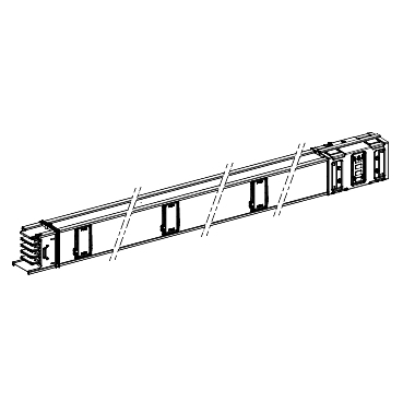 Canalis - Lungime Dreapta - 630 A - 3 M - 6 Trape Derivatie