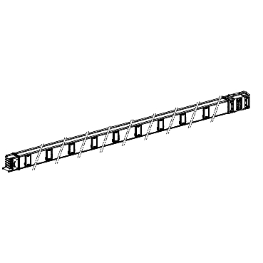 Canalis - Lungime Dreapta - 630 A - 5 M - 18 Trape Derivatie