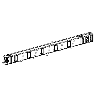 Canalis - Lungime Dreapta - 800 A - 5 M - 10 Trape Derivatie
