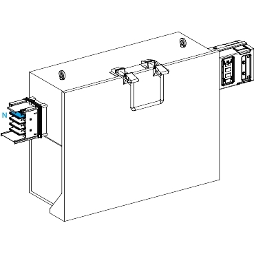 Bloc Terminal De Trecere Linergy2.5Mm 24A Cu Un Nivel 1X1 Conex. Push-InGri