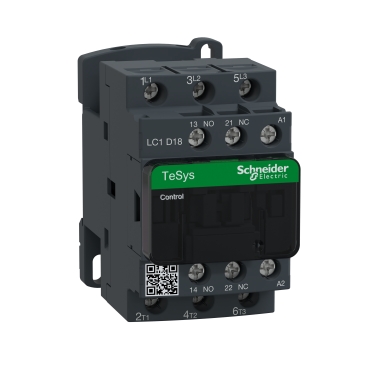 TeSys D contactor - 3P(3 NO) - c.a.-3 - <= 440 V 18 A - 110 V c.a. bobina TeSys D contactor - 3P(3 NO) - c.a.-3 - <= 440 V 18 A - 110 V c.a. bobina