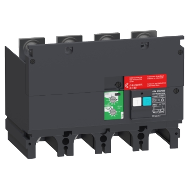 Earth-leakage add-on protection module VigiPacT, ComPacT NSX 100/160, 200VAC to 440VAC, 30mA to 30A, 4 poles