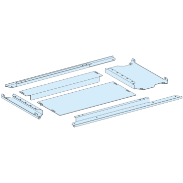 2 placi presetupe, PrismaSeT P, IP31, pentru tablou W 650+150mm D 400mm 2 placi presetupe, PrismaSeT P, IP31, pentru tablou W 650+150mm D 400mm