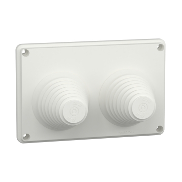 Placi simple 2 in D33-72mm IP55